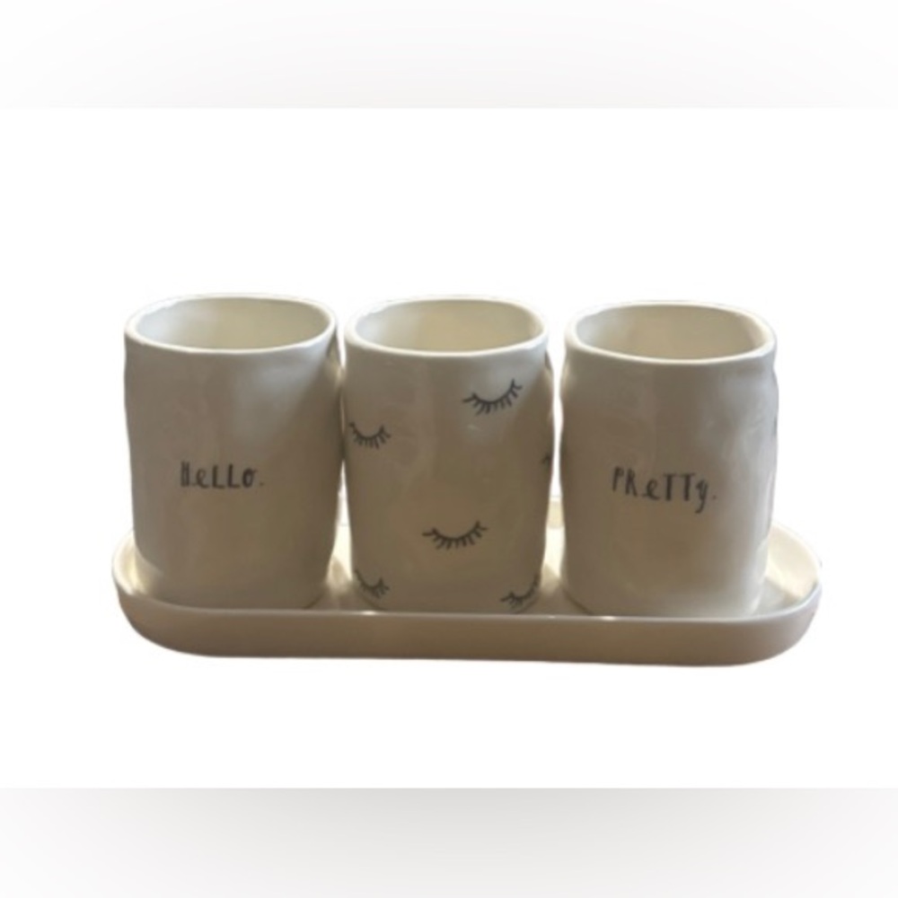Rae Dunn artisan collection vanity set
